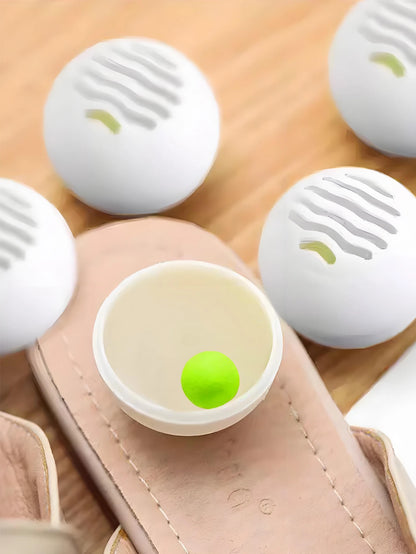 Effektive 6/18 Stück Schuh-Deodorant-Kugeln – Wiederverwendbare, Duftende Geruchsbeseitiger für Turnschuhe, Schrank und Schublade