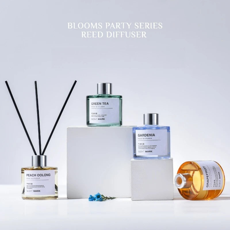 Entspannen Sie sich mit unserem 50 ml Reed-Diffusor-Set: Ätherisches Rosen-Lavendel-Jasminöl für ein luxuriöses Aroma in Ihrem Zuhause oder Hotel