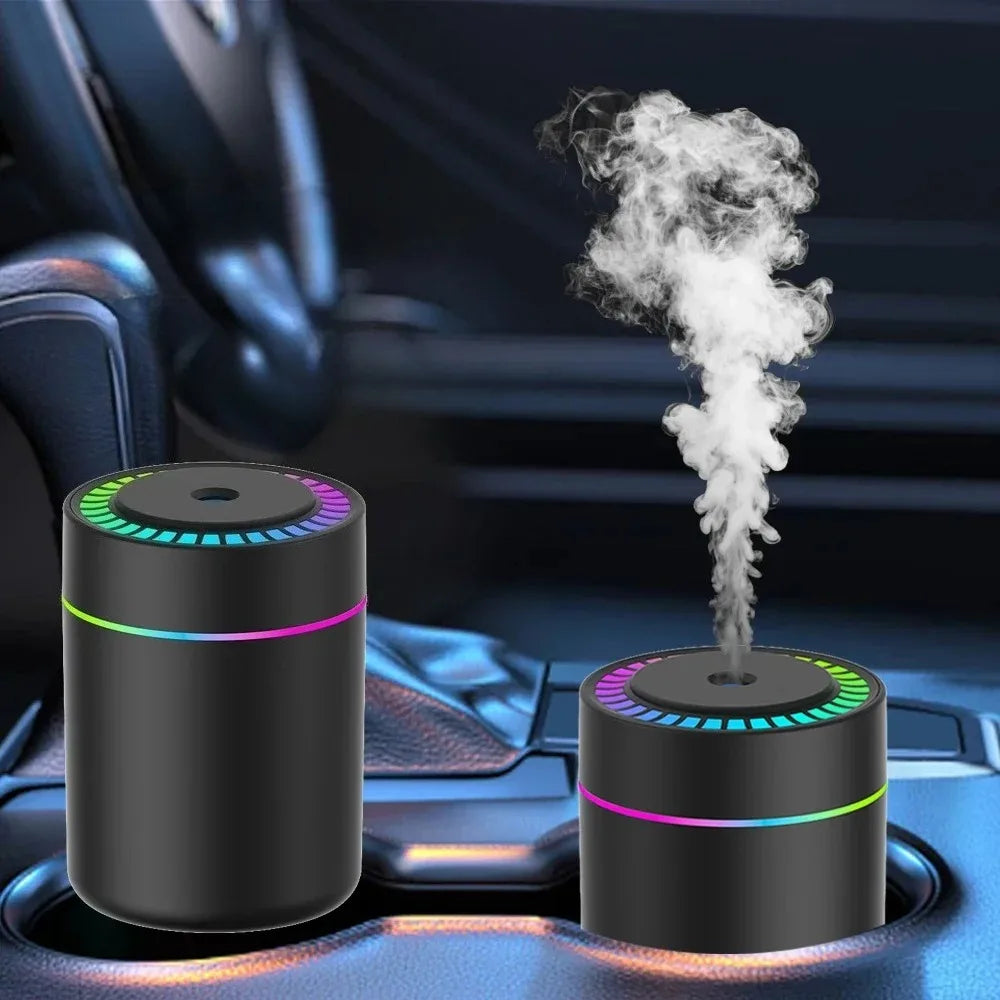 Transform Your Space with the 180ML Mini USB Air Humidifier and Aroma Diffuser - Perfect for Home, Car, and Bedroom!