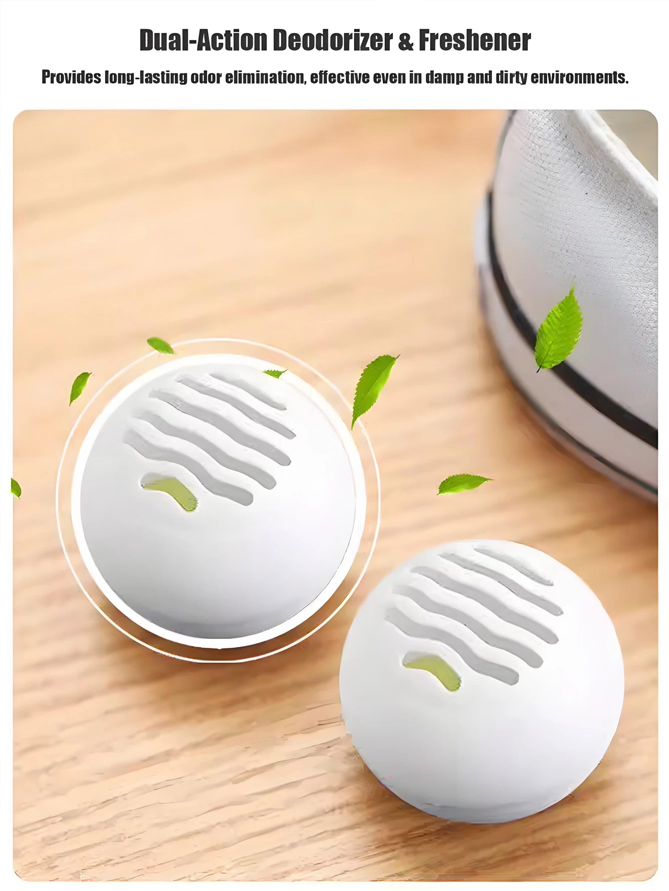 Effektive 6/18 Stück Schuh-Deodorant-Kugeln – Wiederverwendbare, Duftende Geruchsbeseitiger für Turnschuhe, Schrank und Schublade