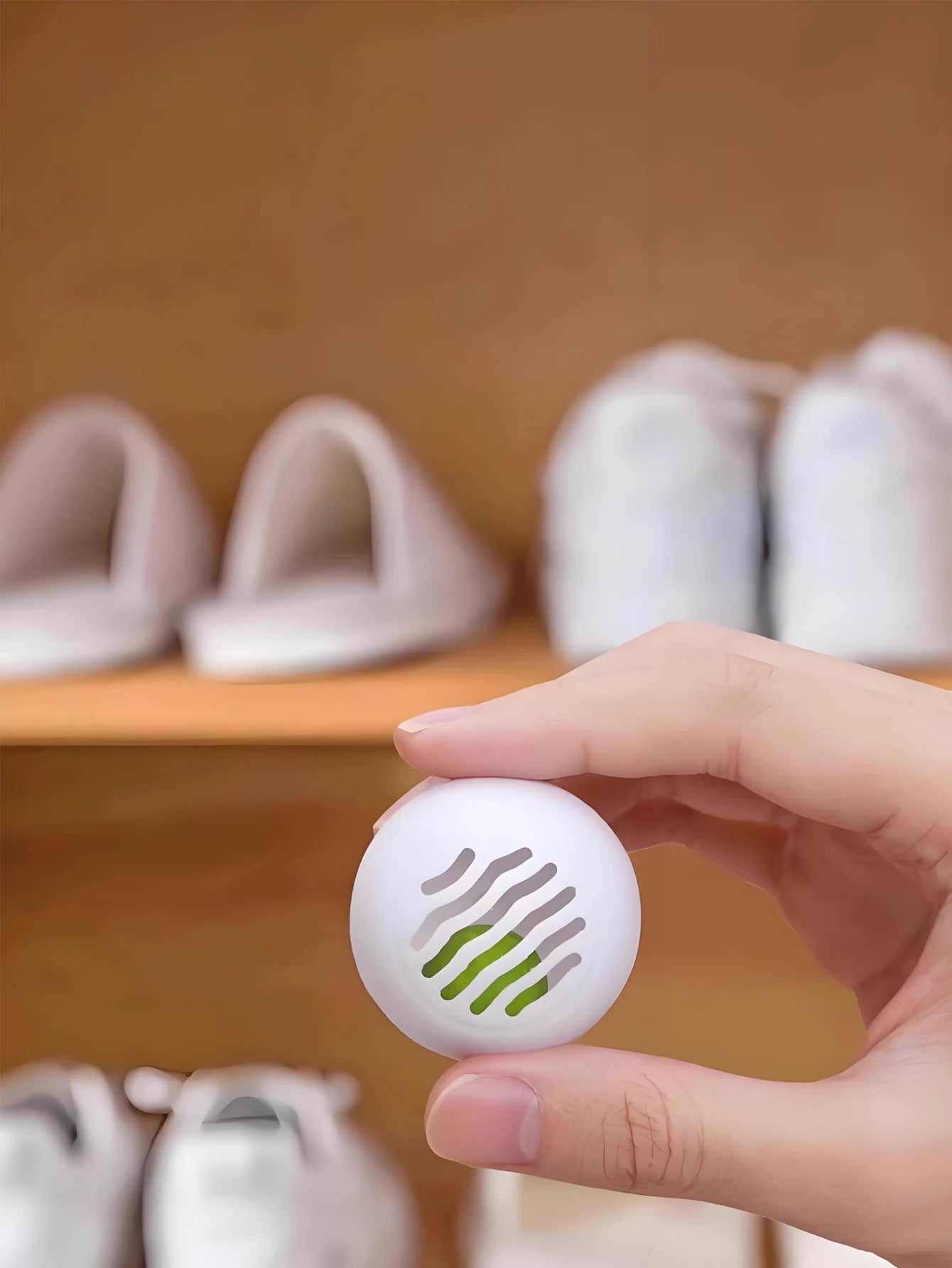 Effektive 6/18 Stück Schuh-Deodorant-Kugeln – Wiederverwendbare, Duftende Geruchsbeseitiger für Turnschuhe, Schrank und Schublade