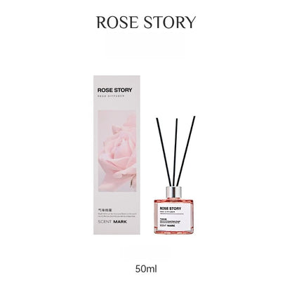 Entspannen Sie sich mit unserem 50 ml Reed-Diffusor-Set: Ätherisches Rosen-Lavendel-Jasminöl für ein luxuriöses Aroma in Ihrem Zuhause oder Hotel